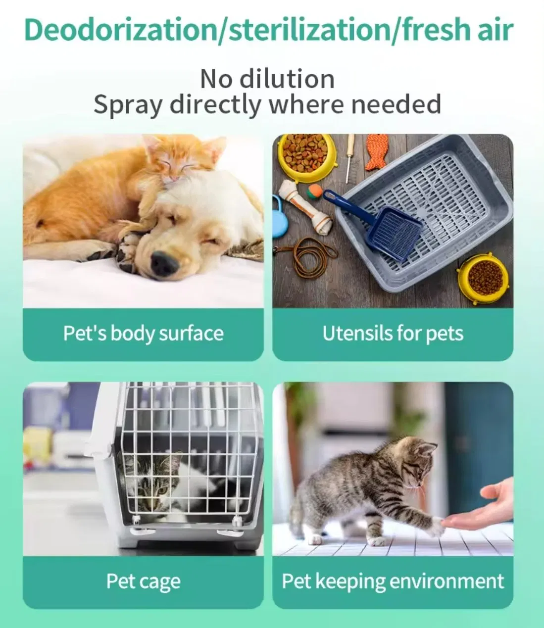 Pet Odor Eliminator for Strong Odor Citrus Deodorizer for Dog or Cat Urine Smells Pet Odor Eliminate