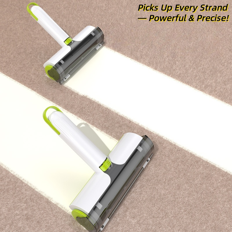 Multifunctional Lint Remover with Simple Push-Pull Pet Fur Design, Portable Pet Hair Remover
