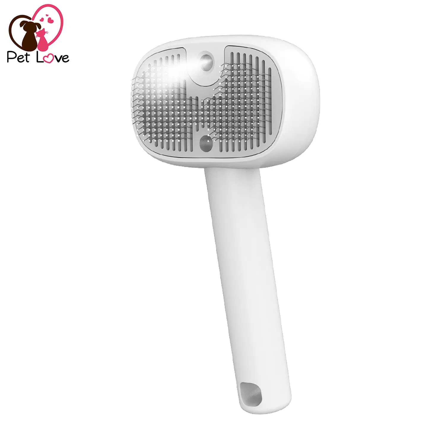 UV Spray Pet Grooming Brush with Massage Deshedding Function