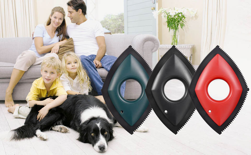 Pet Hair Remover for Couch Brush Mini Dog 4 in 1 Hair Removal Easy to Clean Cat Car Detailing Squeegee