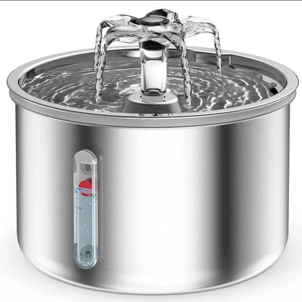 High Quality Stainless Steel Intelligent Fountain Automatic Circulation Pet Water Dispenser Feeder Cat Water Bowl Fountain