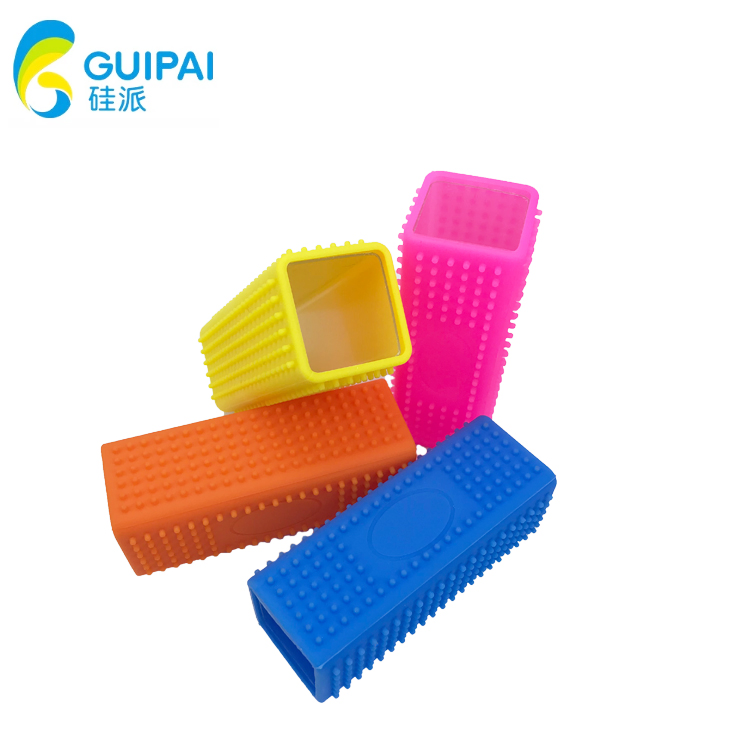 Pet Dog Cat Silicone Rubber Grooming Shower Bath Brush Massage Comb Hair Brush Remover