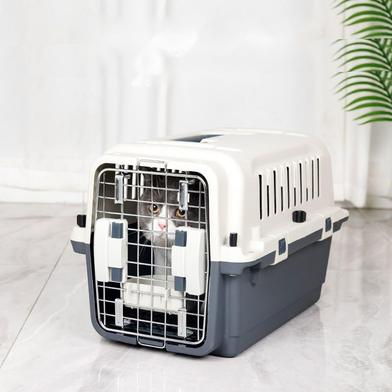 Pet-Safe Durable Dog Cat Crate Carrier Airline Approved Plastic Kennels for Travel Transport Home Isolation