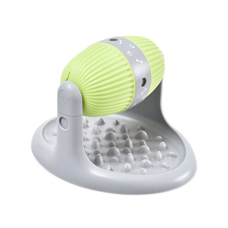 Intertive Height Adjustment Iq Training Pet Feeder for Dogs Cats