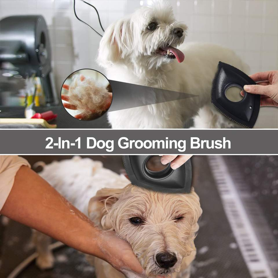 Pet Hair Remover for Couch Brush Mini Dog 4 in 1 Hair Removal Easy to Clean Cat Car Detailing Squeegee