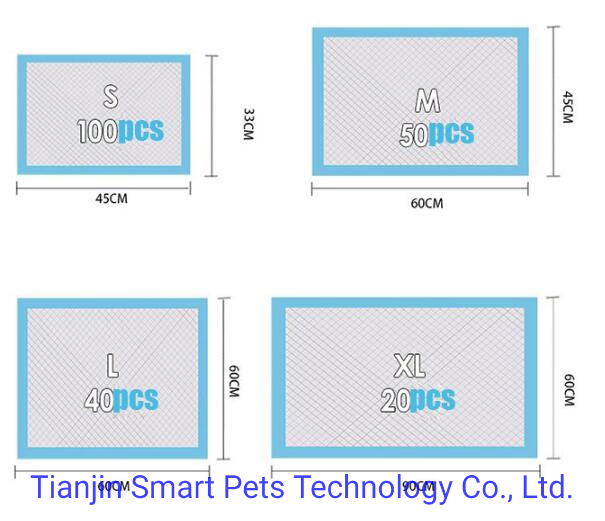 High Absorbent Soft Breathable Disposable Pet Dog Cat Training Pad