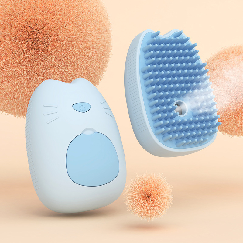 3 in 1 Multifunctional Grooming Pet Steamer Massage Comb Cat Steam Brush
