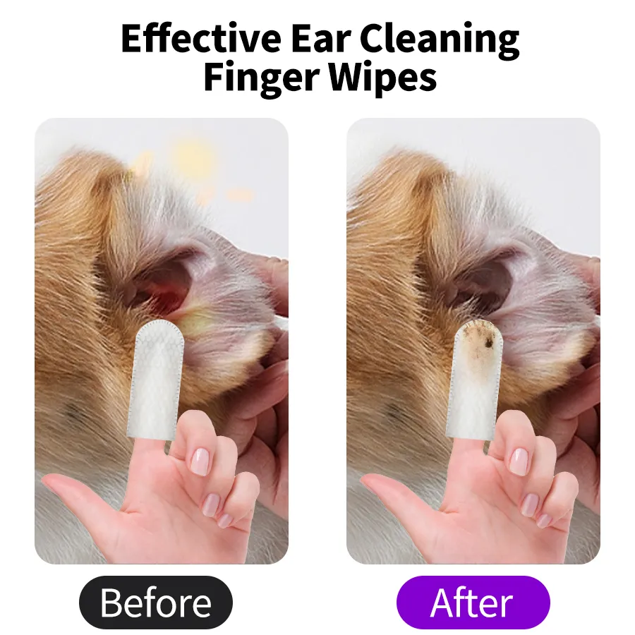 Pet Ear Cleaning Wipes Detail 2