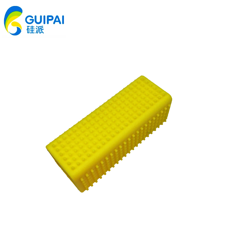 Pet Dog Cat Silicone Rubber Grooming Shower Bath Brush Massage Comb Hair Brush Remover
