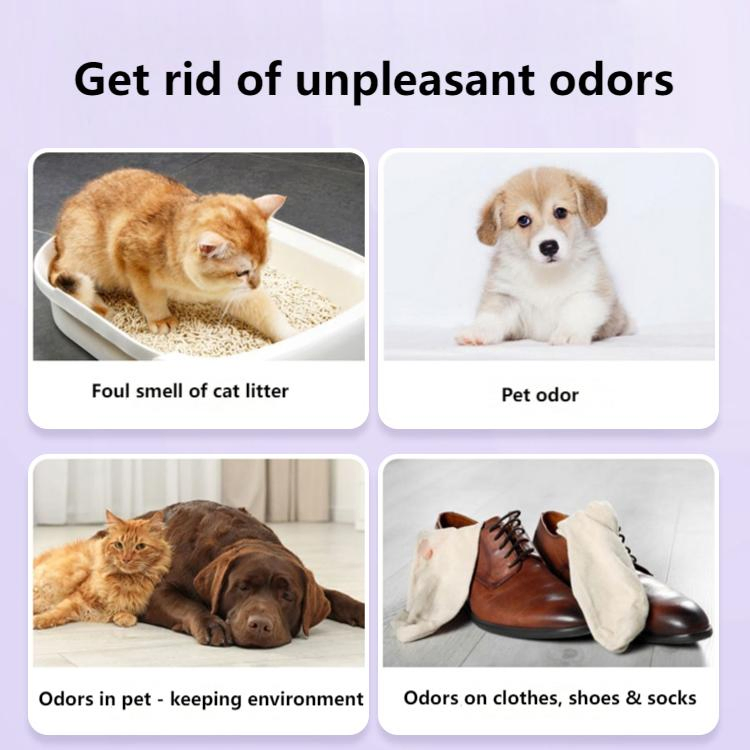 Natural Pet Deodorant Magic Box - Long-Lasting Cat Litter Deodorant Box Cem