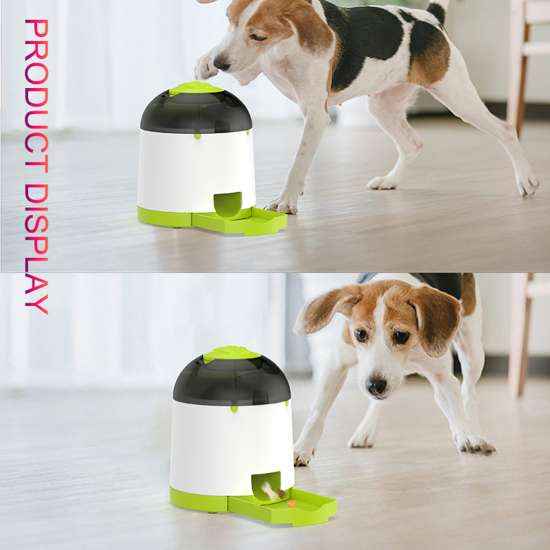 Pet Remote-Controlled Interactive Smart Dog Puzzle Feeder with 280 Ml Capacity