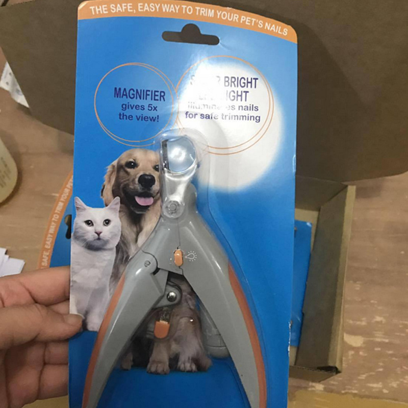 Amazon′ S New Pet Beauty Cleaning Tool Dog Nail Clippers Beauty Scissors Nail Clippers