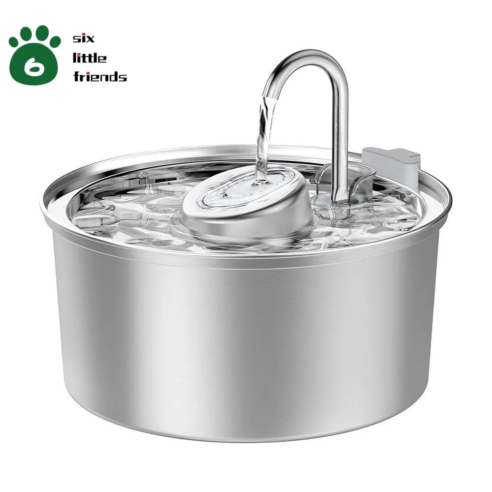 Cat Water Fountain Stainless Steel Automatic Pet Water Dispenser