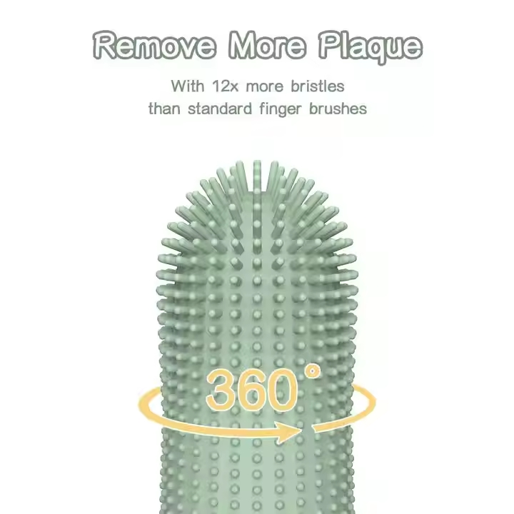 Direct Wholesale Good Quality Tooth Teeth Cleaning Pet Toothbrush and Pet Bath Brush