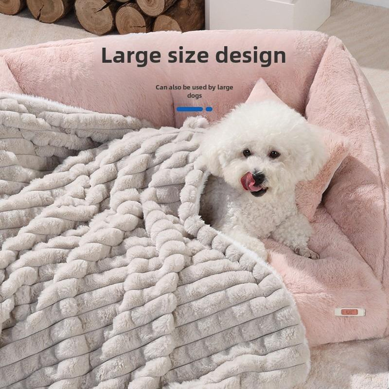 Customized Warm Luxury Cats Blankets Soft Plush Fleece Pet Dog Blanket