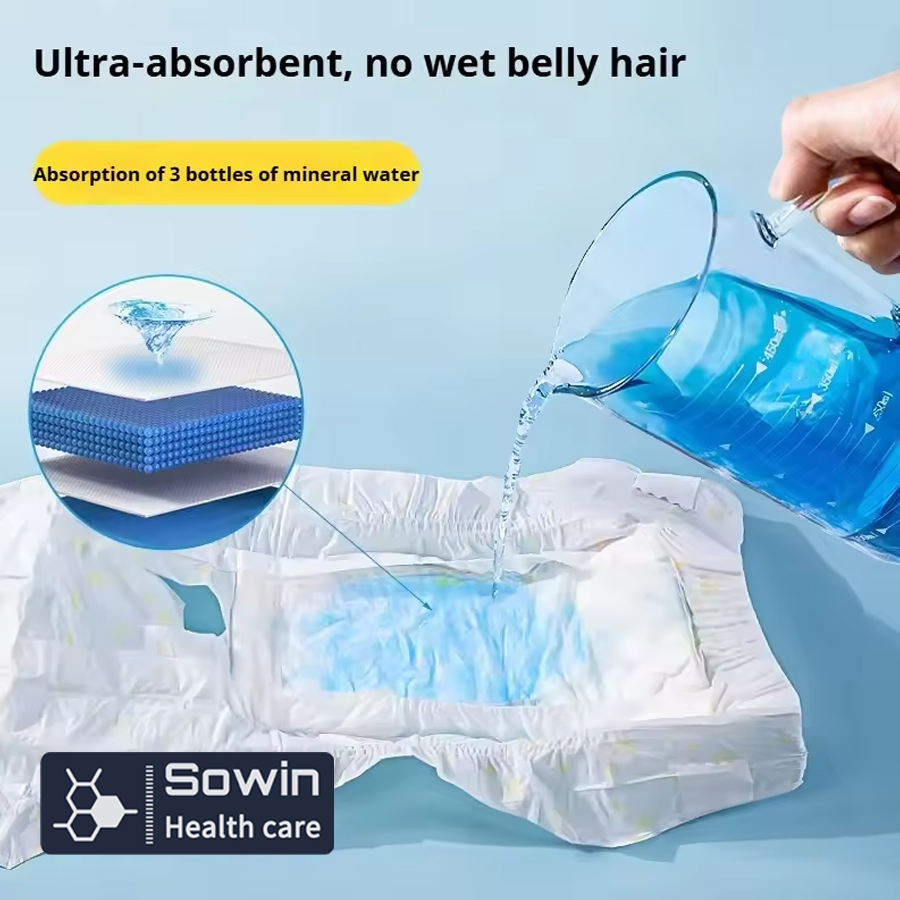 Pet Healthcare Products Disposable Dog Diapers for Girl Puppy Pets Cats