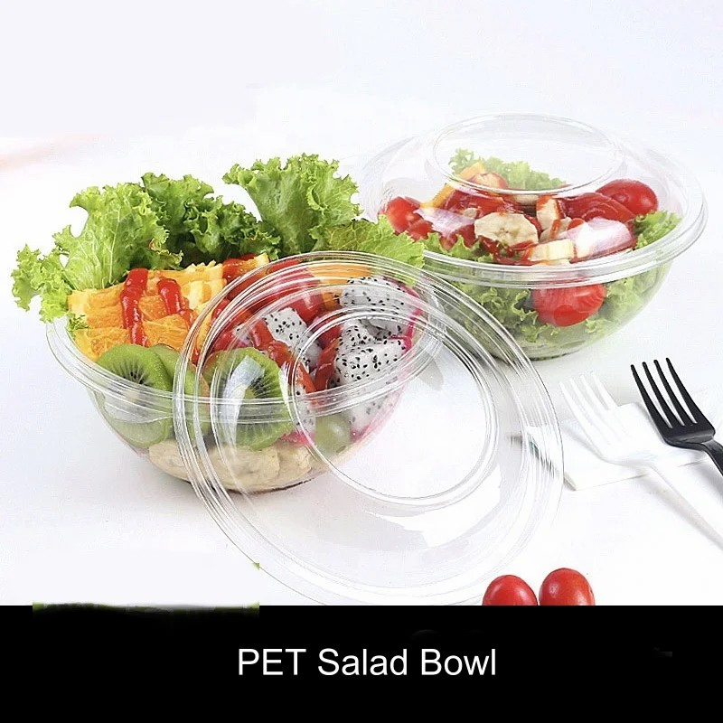 8oz 12oz 16oz 24oz 32oz Plastic Pet Delivery Disposable Food Bowl