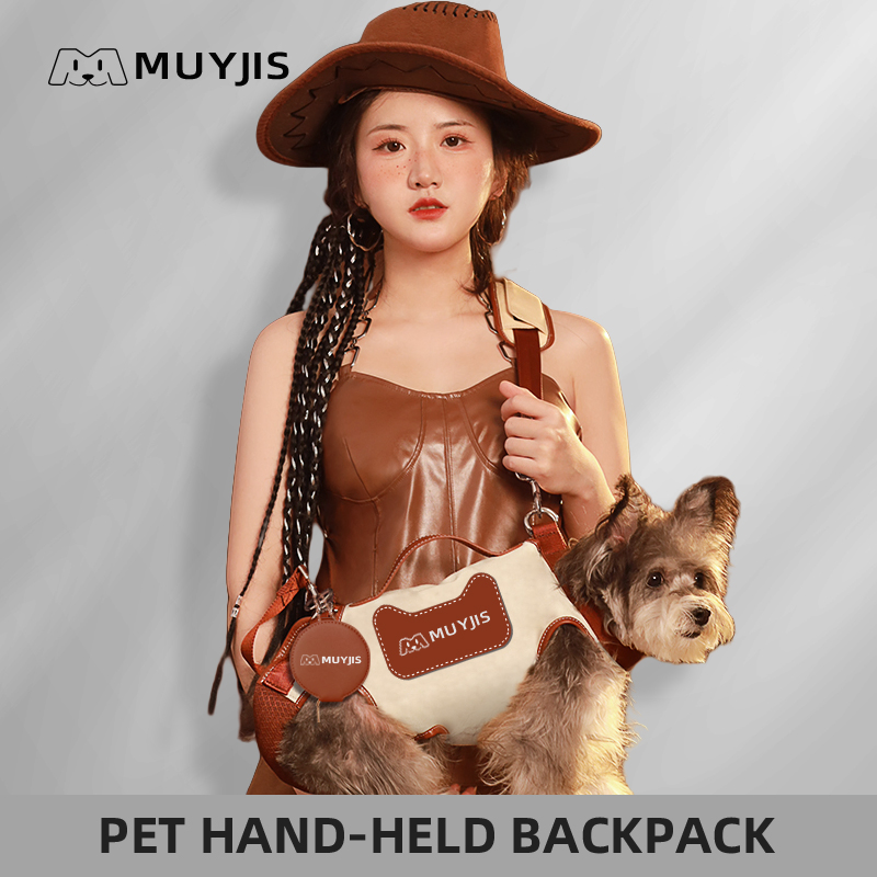 Portable Handheld and Crossbody Carry Pet Travel Carrier Dog Accessories