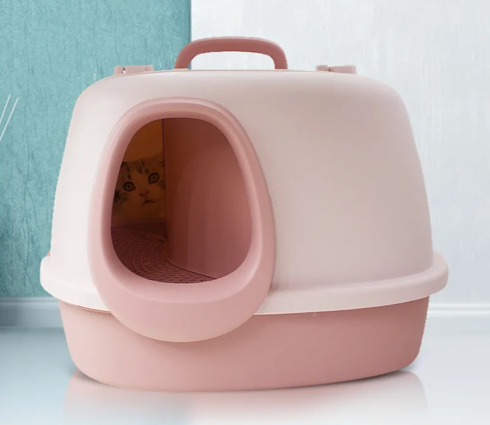 Wholesale Anti-Splashing Litter Tray Large Cat Litter Box Pet Toilet