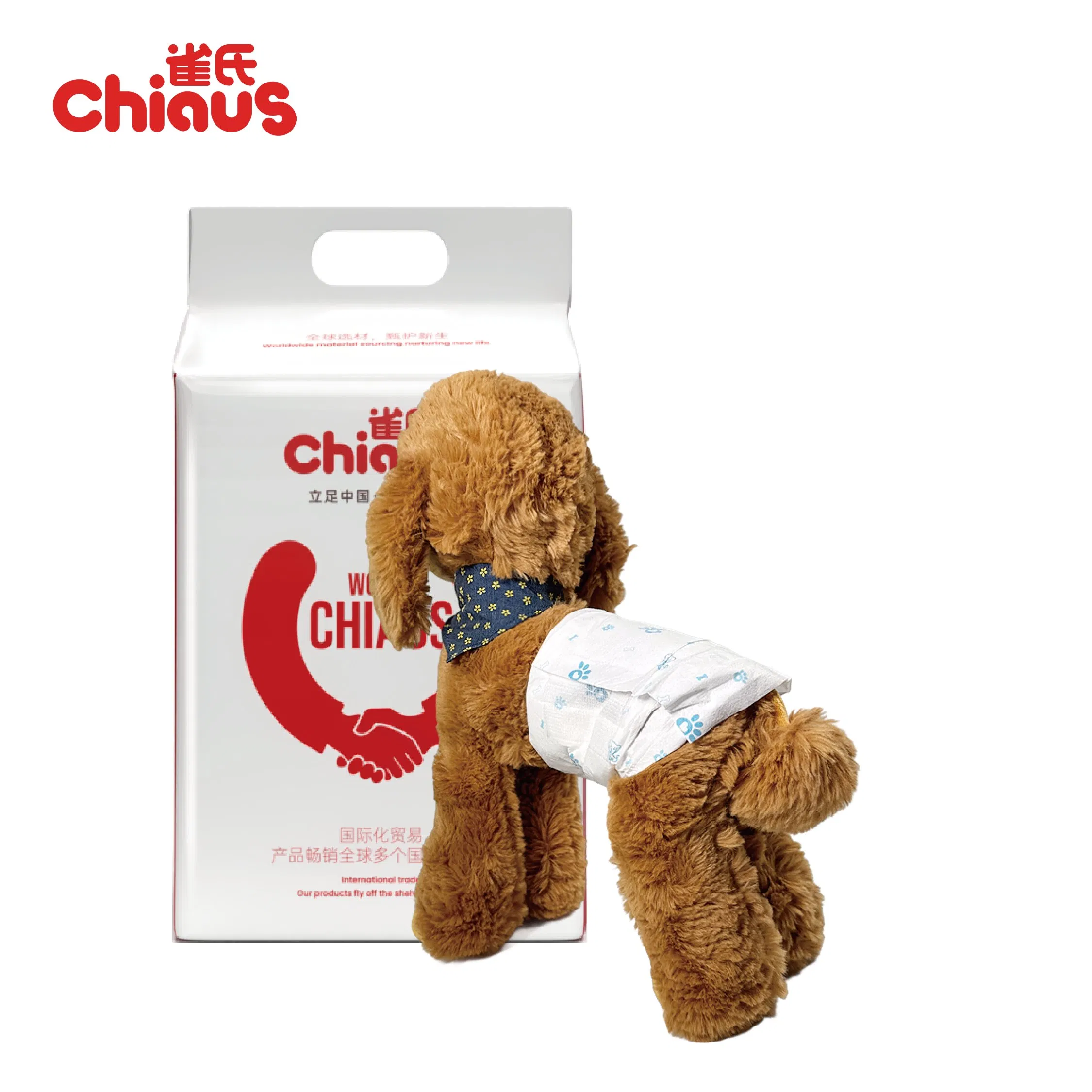 Factory Price Wholesale Disposable Pet Diapers for Toilet Training Puppies