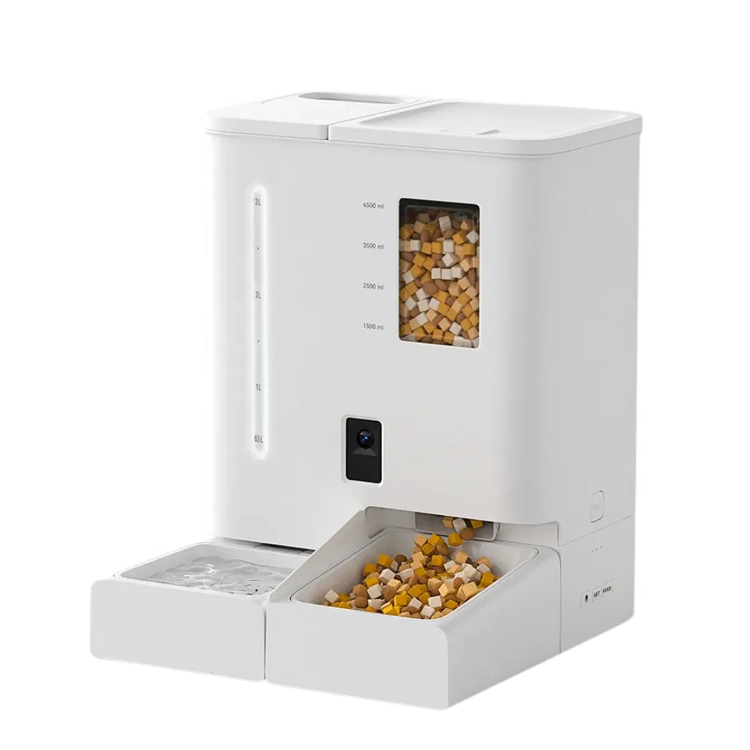 Easy Clean Food+Water 2in1 Automatic Smart Pet Feeder with 2K Camera Pet Products