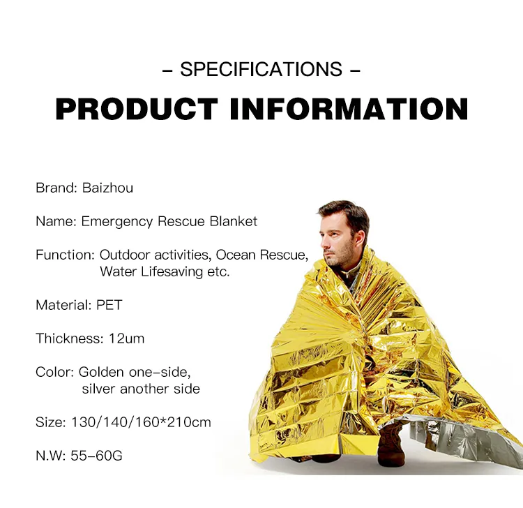 Emergency Rescue Blanket Overview
