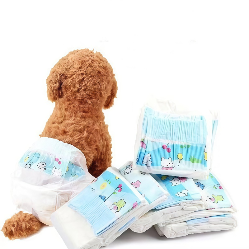 OEM ODM Custom Super Absorbent Xs--XL Disposable Dog Pet Diaper