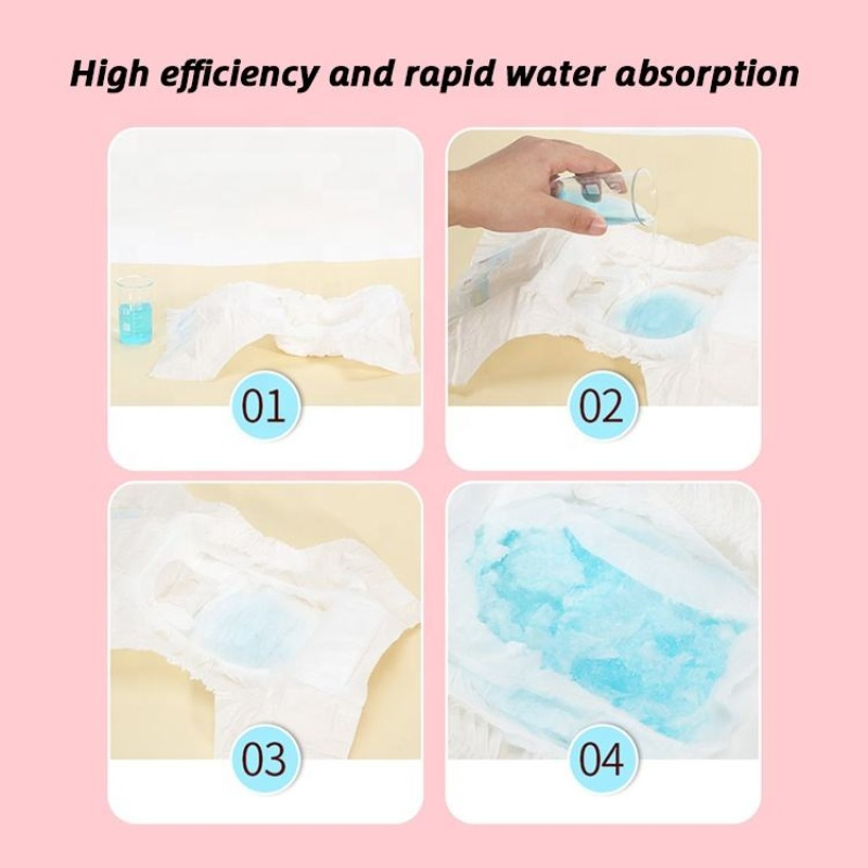 OEM ODM Custom Super Absorbent Xs--XL Disposable Dog Pet Diaper