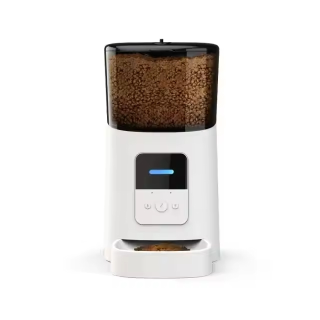 Smart WiFi Pet Feeder with Automatic Microchip Control for Dogs and Cats