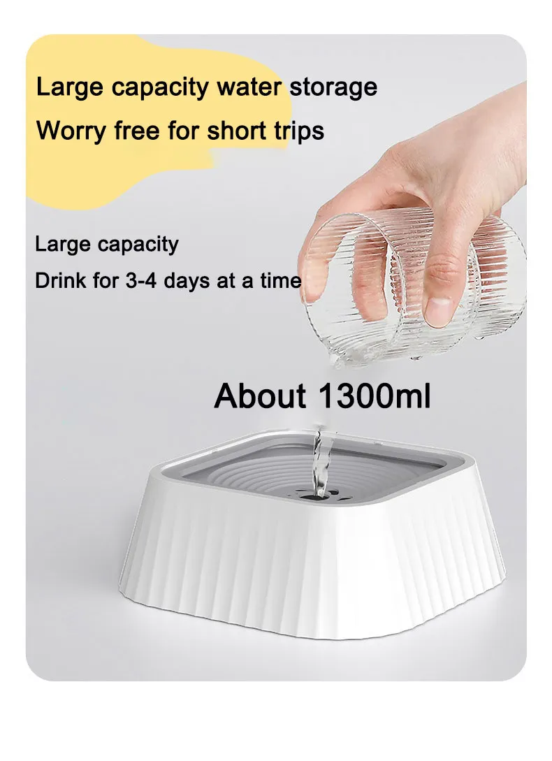 Pet Floating Water Bowl Detail 8