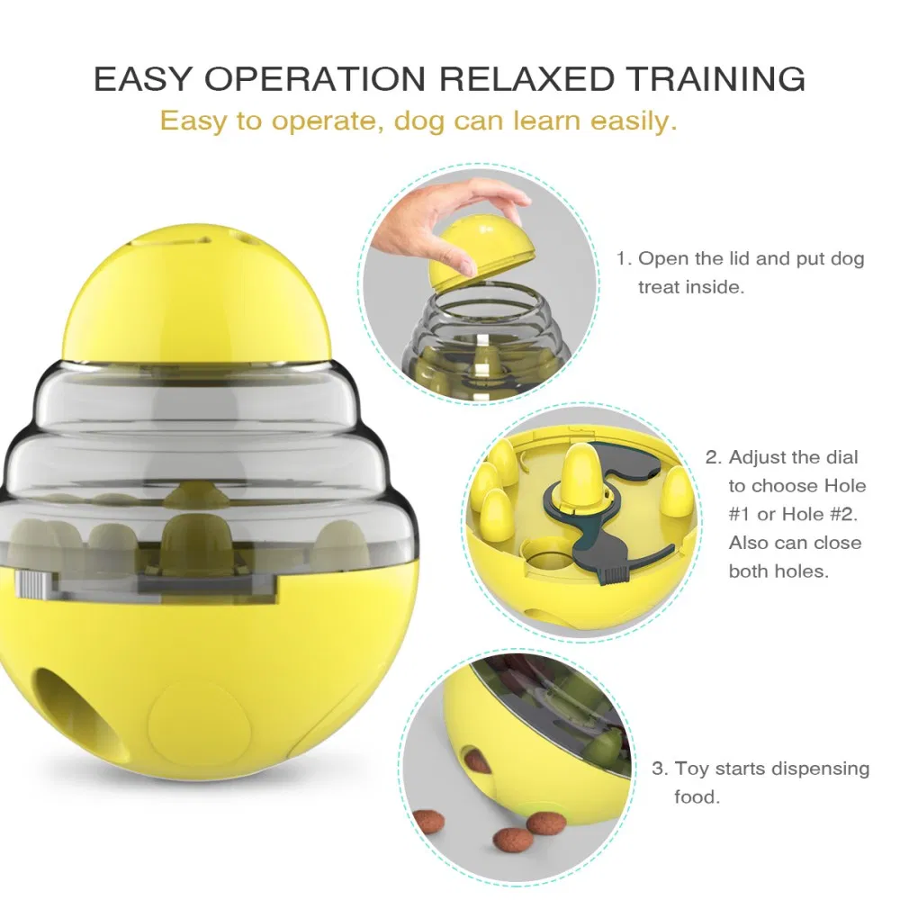 Slow Feeding Pet Cat Educational Toy Leaking Ball Chew Toy Interactive Toy