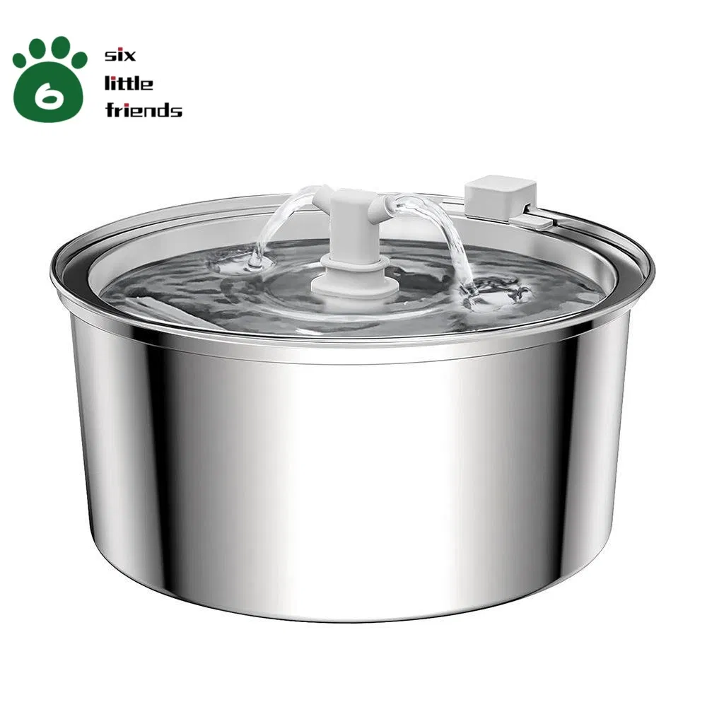Cat Water Fountain Stainless Steel Automatic Pet Water Dispenser