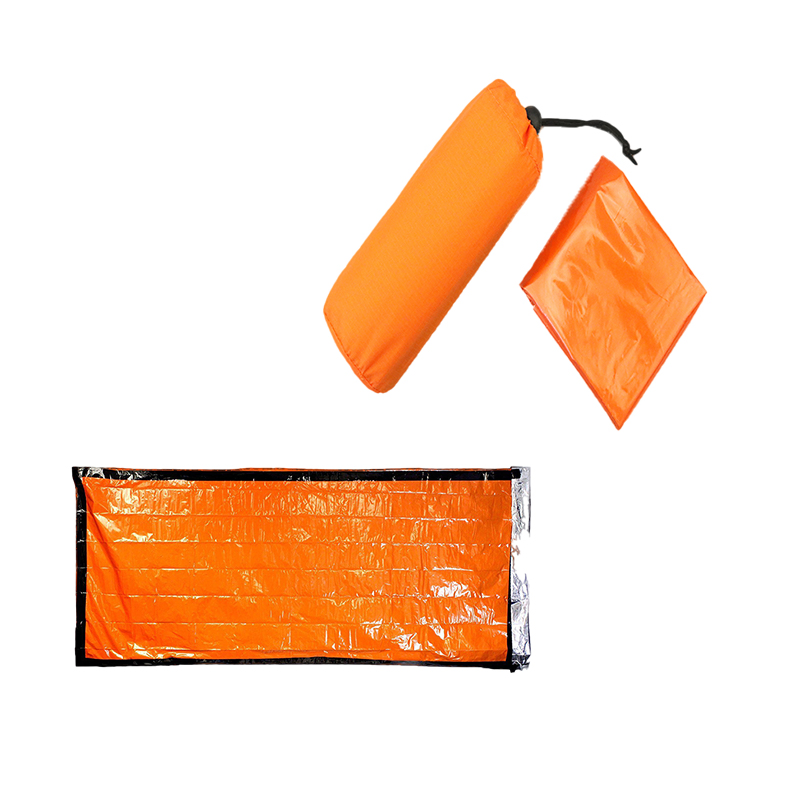 Portable Camping Hiking Aluminized Pet Warm First Aid Blanket