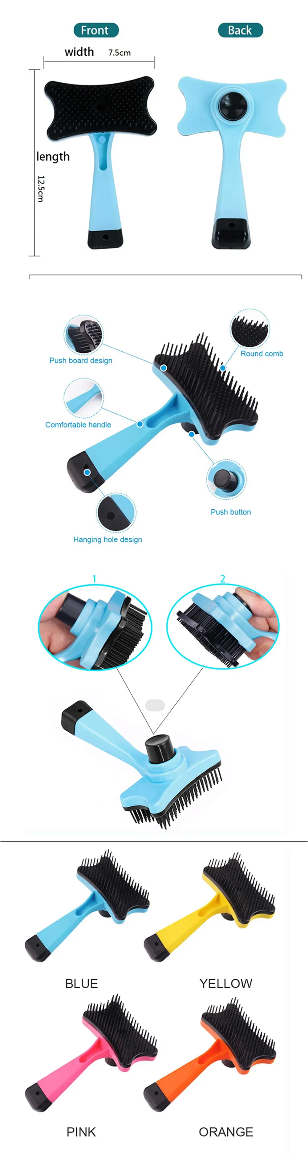 Pet Hair Remover Brush Overview