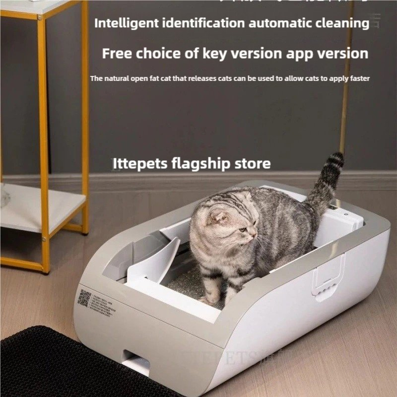 Wholesale Automatic Self-Cleaning Cat Litter Boxes Odor-Free Design Bulk Order Discounts &amp; OEM Branding for Pet Suppliers &amp; Retailers