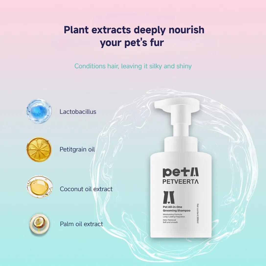 Bulk Natural Botanical Pet All-in-One Shampoo for Sensitive Skin Care
