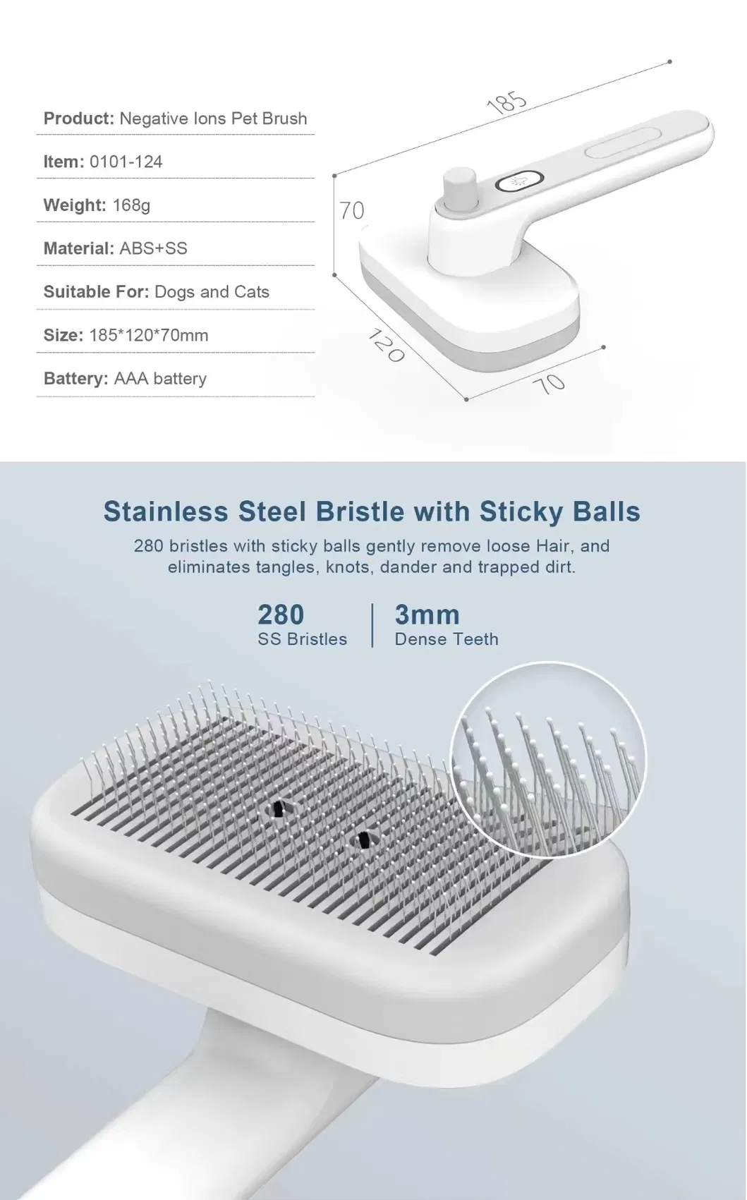 Pet Grooming Brush 6