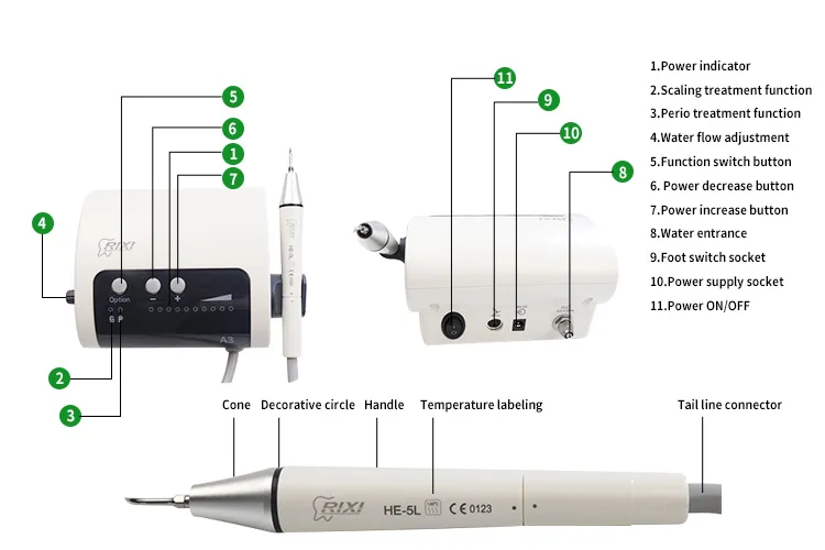 Dental Scaler Detail 1