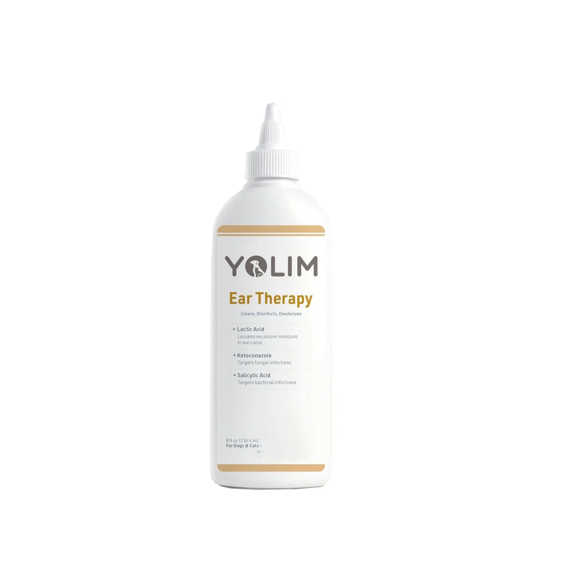 Ear Cleaner for Dogs &amp; Cats Vet-Recommended Dog Ear Infection Treatment