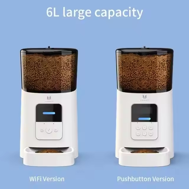 Smart WiFi Pet Feeder with Automatic Microchip Control for Dogs and Cats