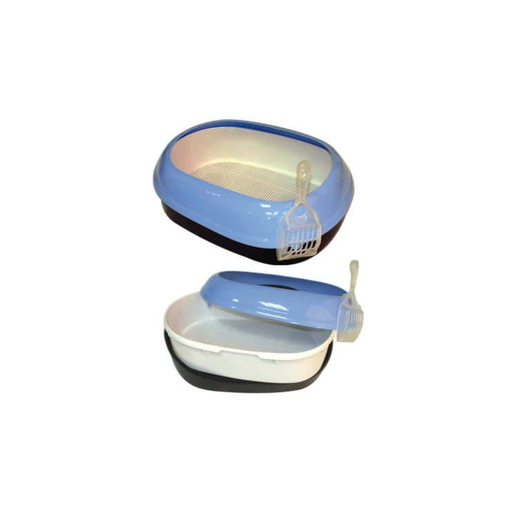 Eco-Friendly Durable Indoor Pet Toilet Training Case Cat Litter Box