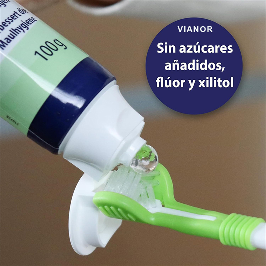 The New Norm Organic Dog Toothpaste Toothpaste with Toothbrush Private Label for Pet Cleaning