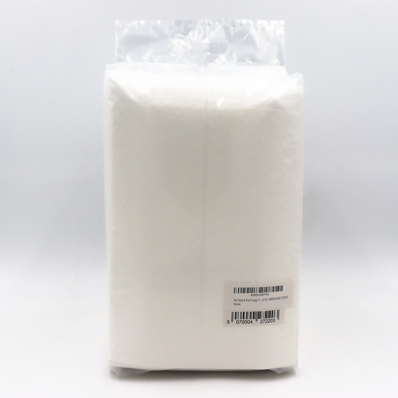 Custom Disposable 90% Biodegradable 6 Layer Pet Dog Training PEE Pad with Leakproof PLA Film