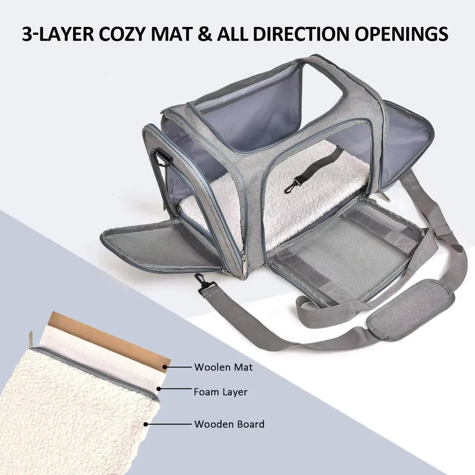 Pet Carrier Mesh View