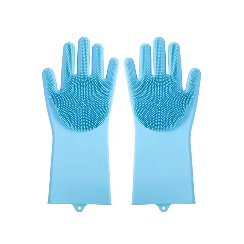 Pet Grooming Cleaning Gloves for Dog Cat Bathing Shampoo Hair Removing