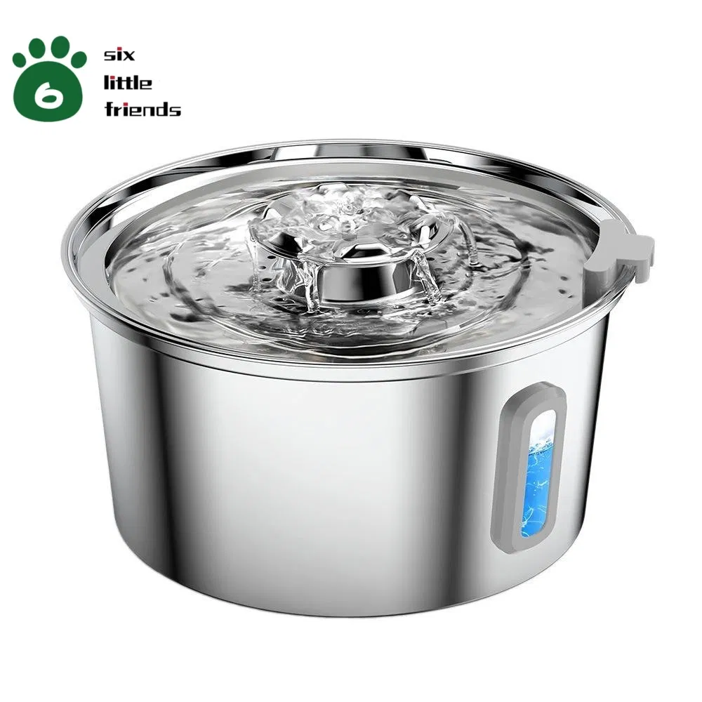 Cat Water Fountain Stainless Steel Automatic Pet Water Dispenser