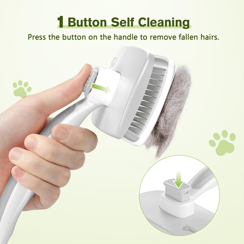 Premium Brighthomey Slicker Brush for Effortless Pet Grooming and Shedding Control