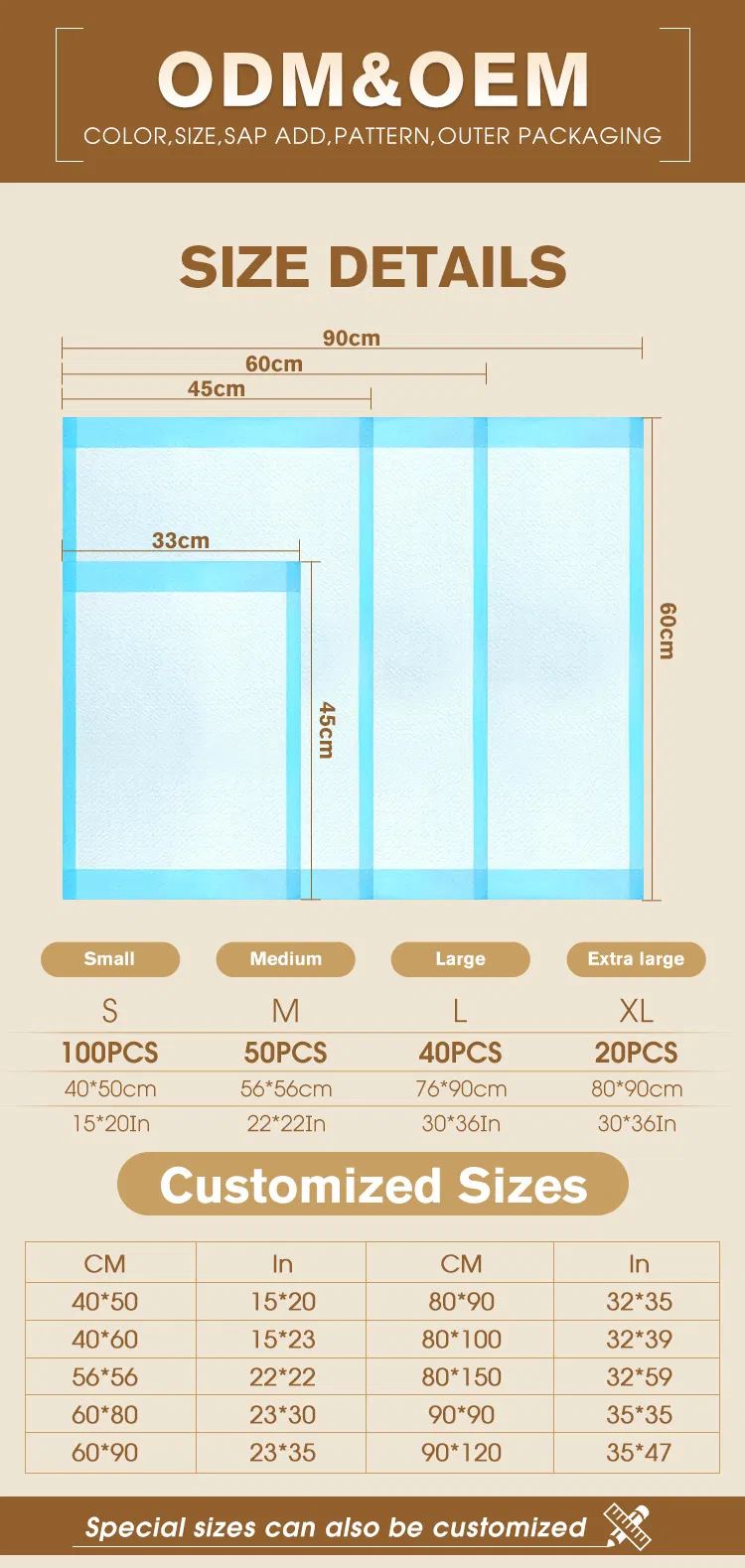 Pet Training Pads Display 2