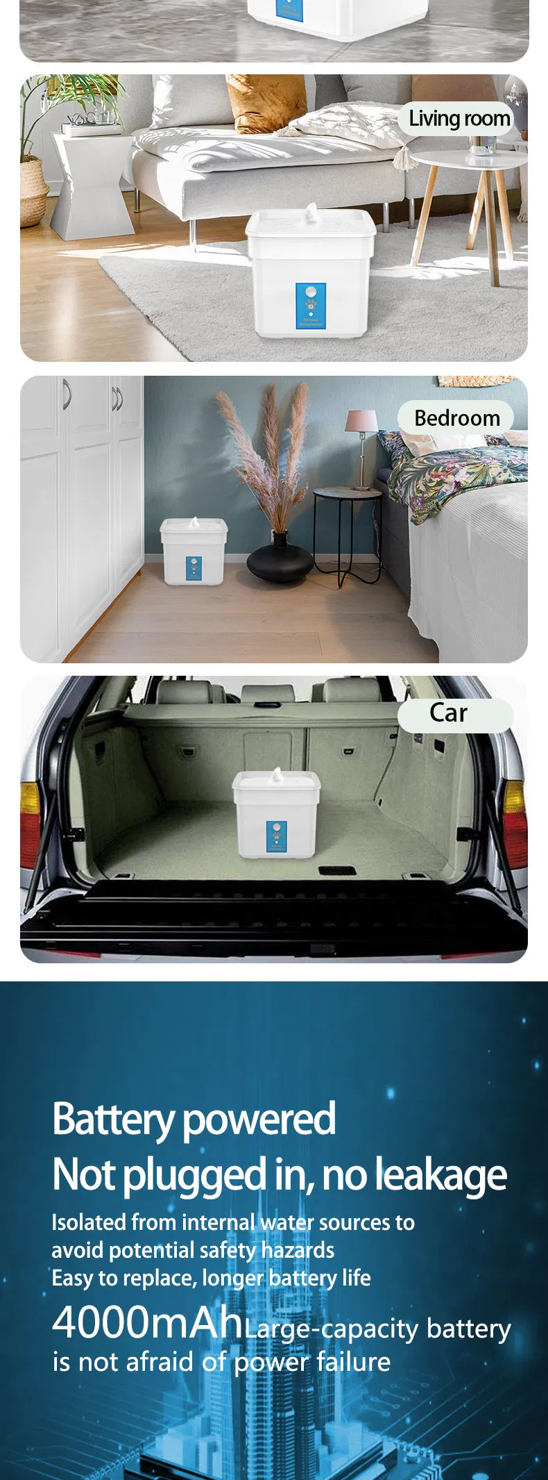 Pet Water Fountain Detail 3