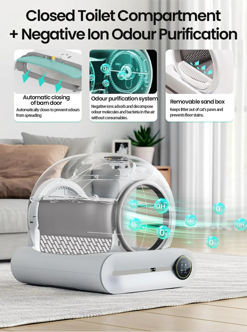 Automatic Cat Litter Box Detail 1